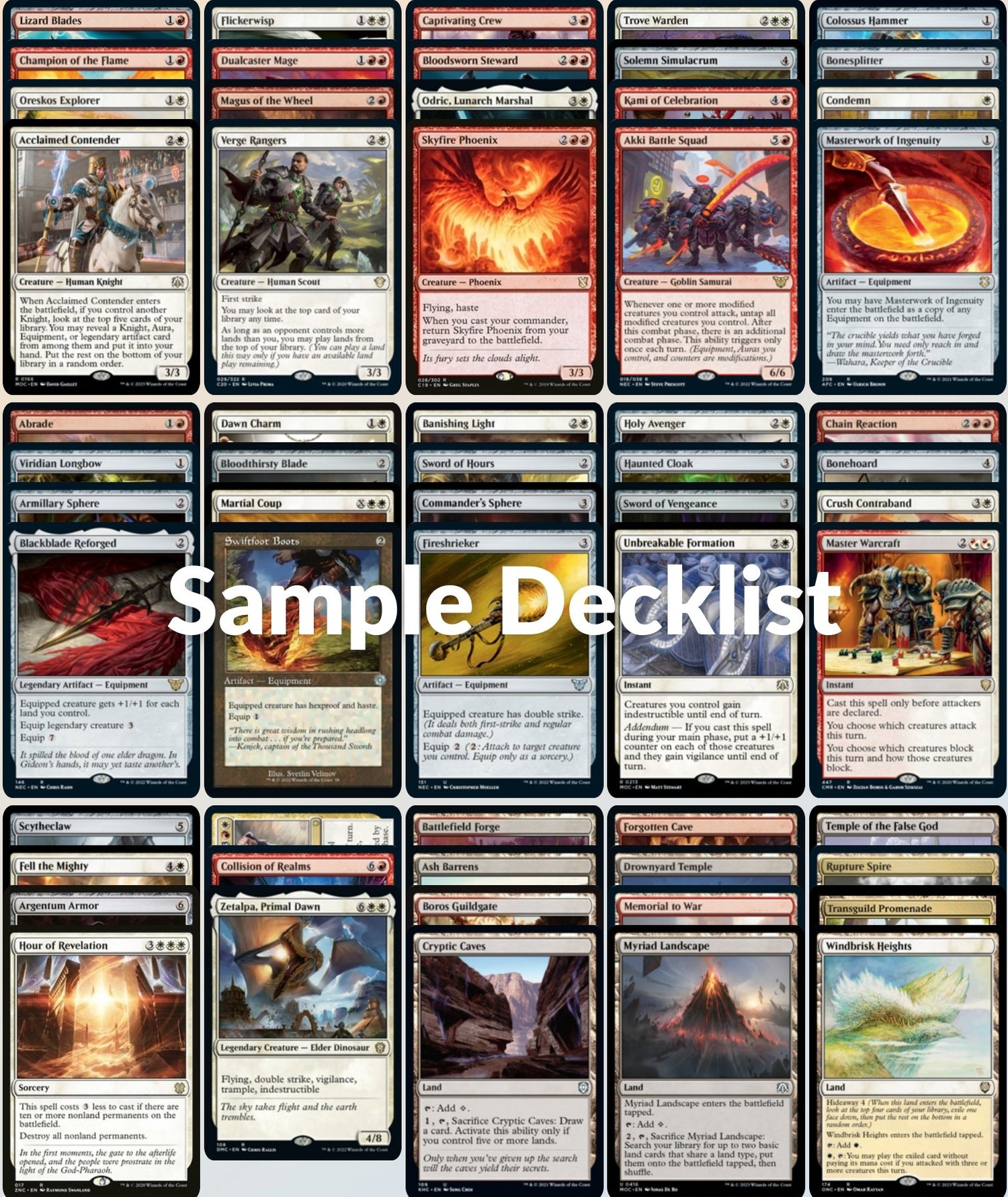 Equipment - Bruenor Battlehammer - Commander Deck Crusty Games Equipment - Bruenor Battlehammer - Commander Deck Crusty Games