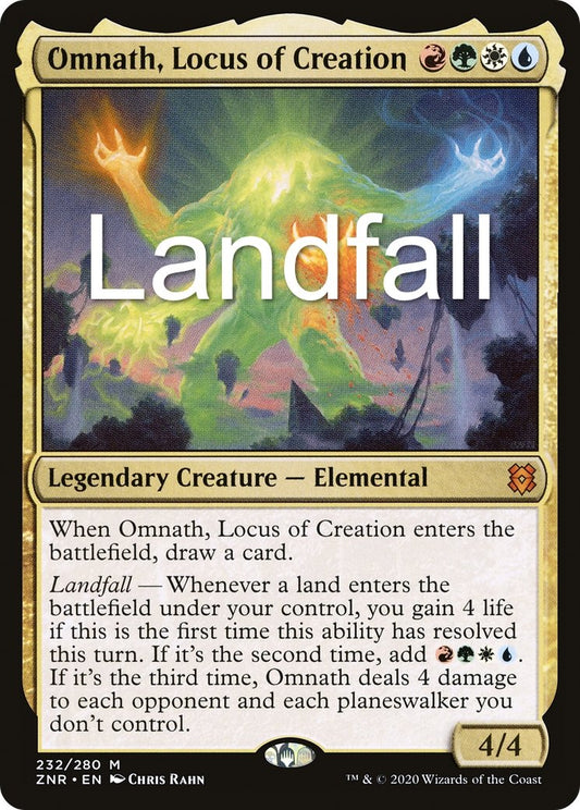 Landfall - Omnath Locus of Creation - Commander Deck - Crusty Games