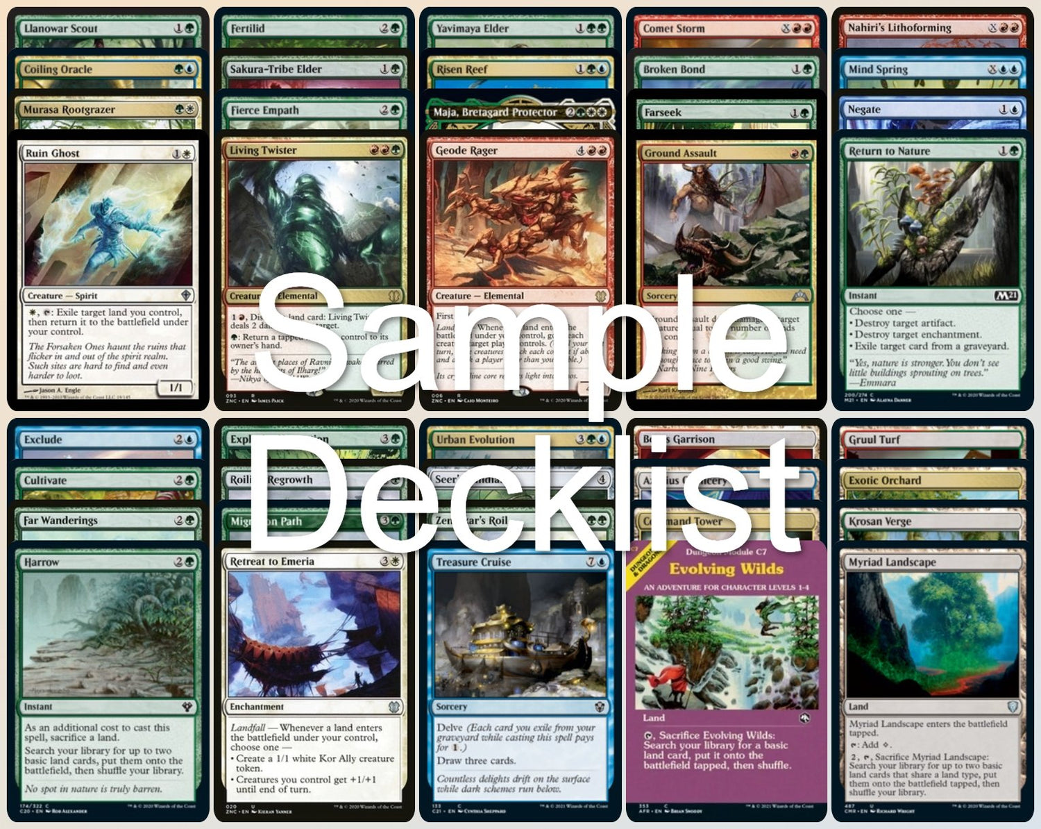 Landfall - Omnath Locus of Creation - Commander Deck Crusty Games Landfall - Omnath Locus of Creation - Commander Deck Crusty Games