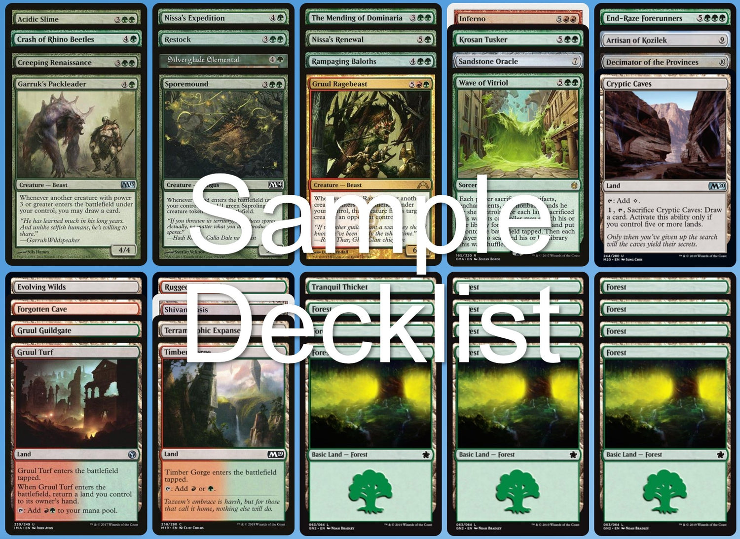 Landfall - Omnath Locus of Rage - Commander Deck Crusty Games Landfall - Omnath Locus of Rage - Commander Deck Crusty Games