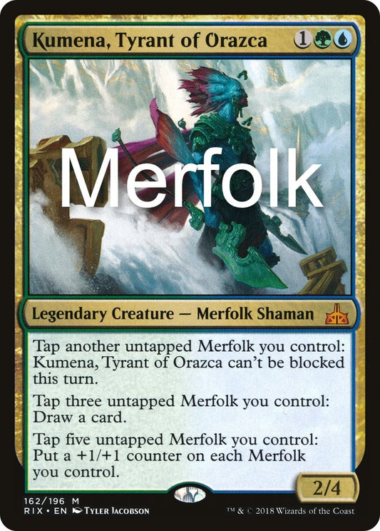 Merfolk - Kumena Tyrant of Orazca - Commander Deck - Crusty Games