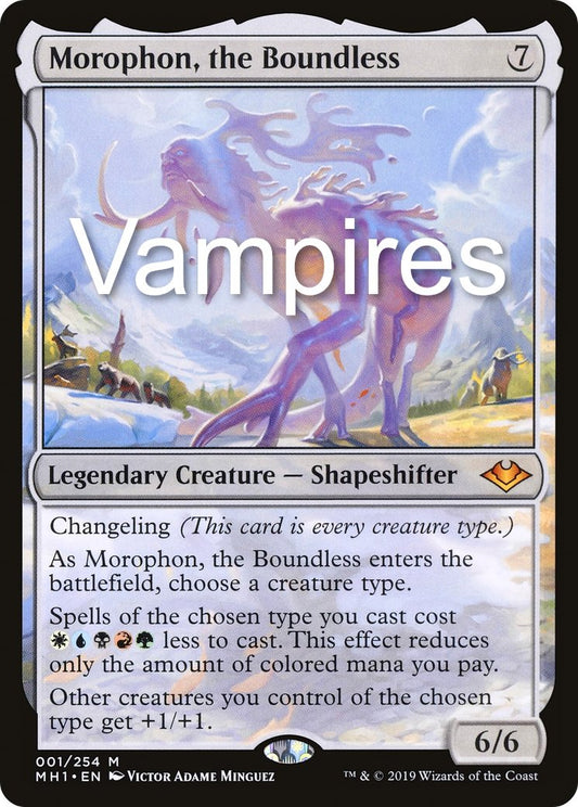 Morophon, the Boundless - Vampires Commander Deck - EDH - Vampire Tribal - Crusty Games