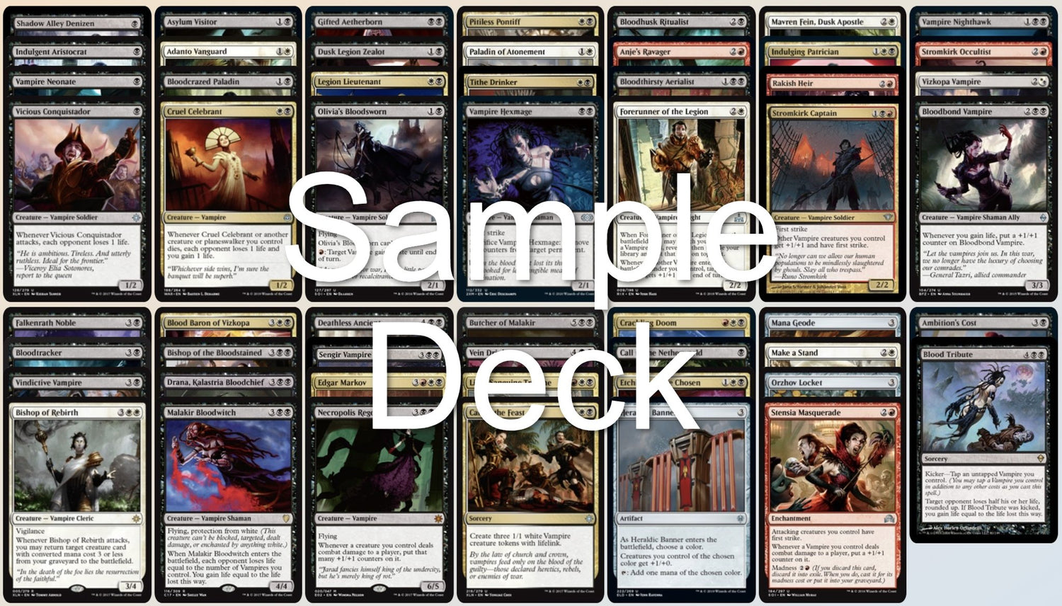 Morophon, the Boundless - Vampires Commander Deck - EDH - Vampire Trib Crusty Games Morophon, the Boundless - Vampires Commander Deck - EDH - Vampire Trib Crusty Games