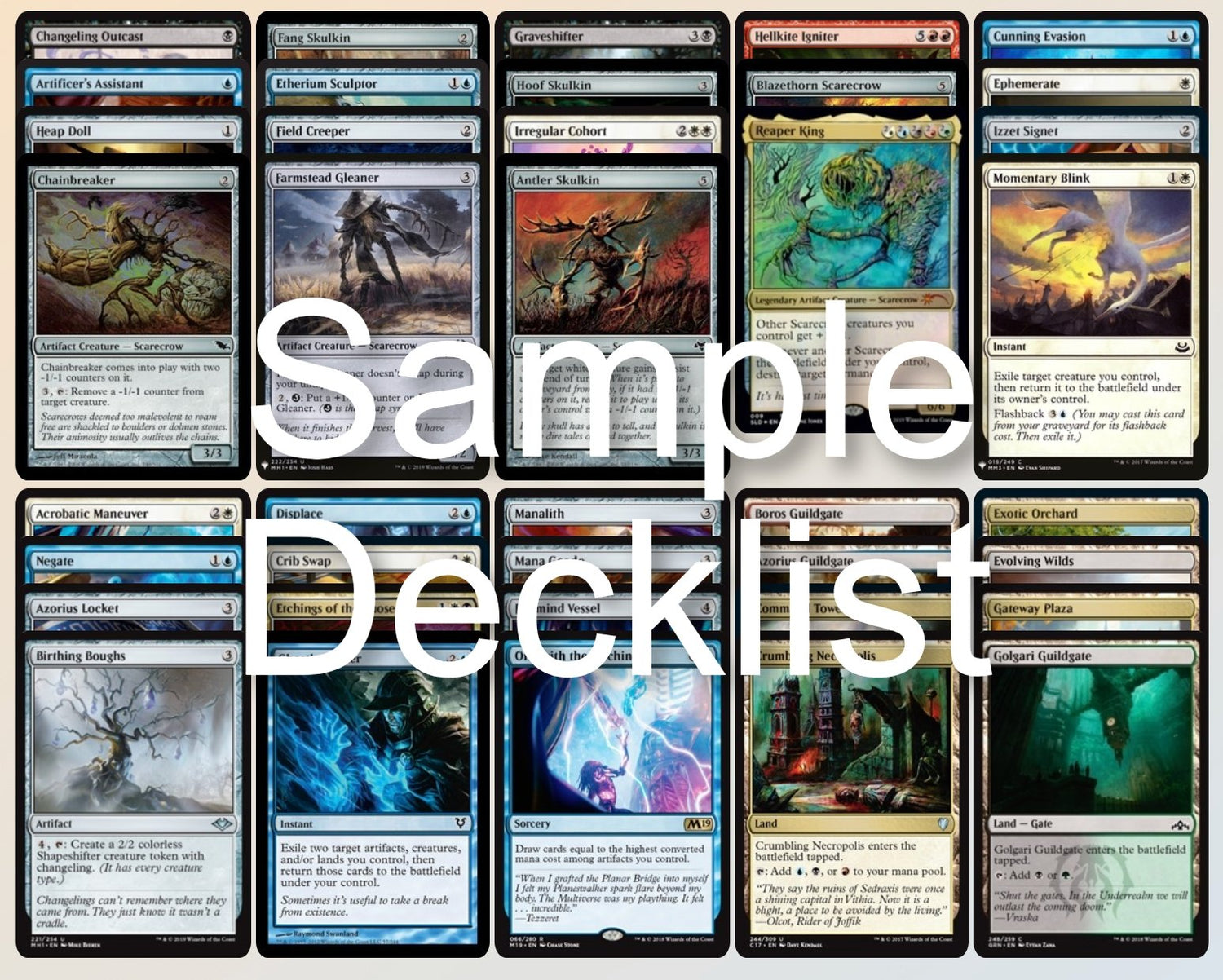 Scarecrows - Reaper King - Commander Deck - SLD Secret Lair Drop Art Crusty Games Scarecrows - Reaper King - Commander Deck - SLD Secret Lair Drop Art Crusty Games