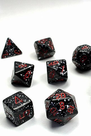 Set of 7 Dice - Polyhedral - Assortment - Crusty Games