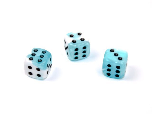 Set of Three Dice - D6 - 12mm - Crusty Games