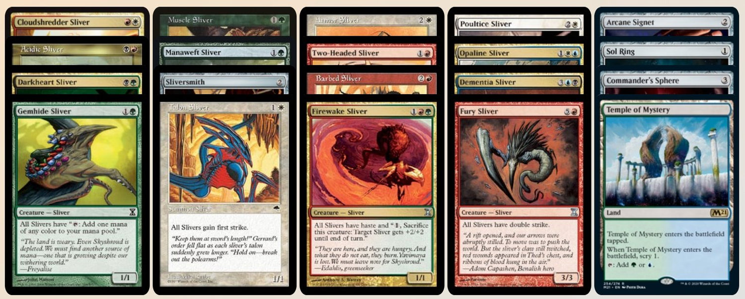 Slivers Commander Deck - The First Sliver 100-Card MTG Pre-Built EDH Deck (SP-NM) Slivers Commander Deck - The First Sliver 100-Card MTG Pre-Built EDH Deck (SP-NM)