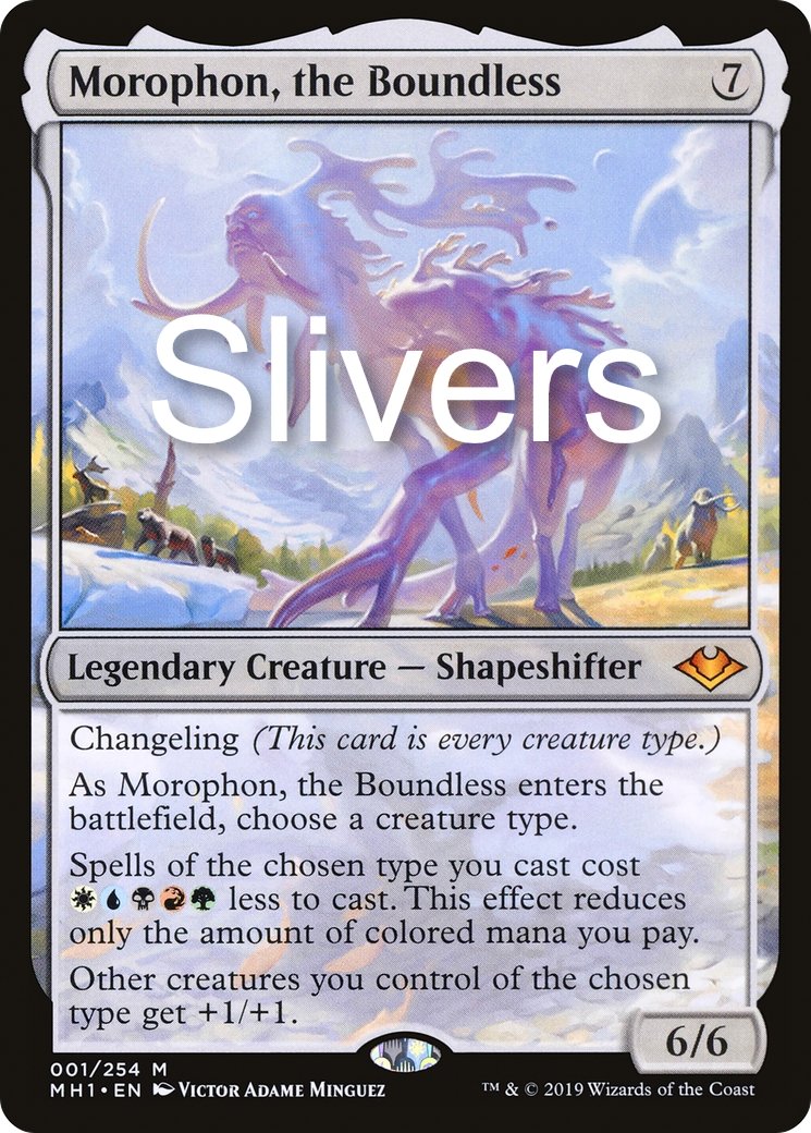 Slivers - Morophon the Boundless - Commander Deck Slivers - Morophon the Boundless - Commander Deck