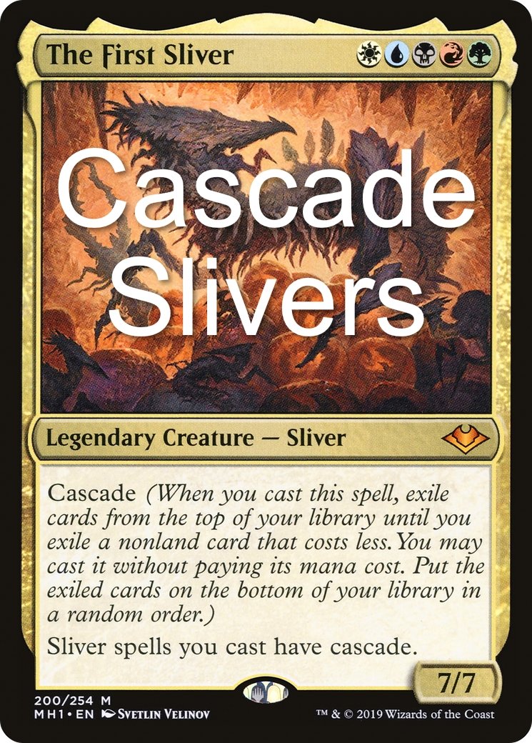 Slivers - The First Sliver - Commander Deck Slivers - The First Sliver - Commander Deck