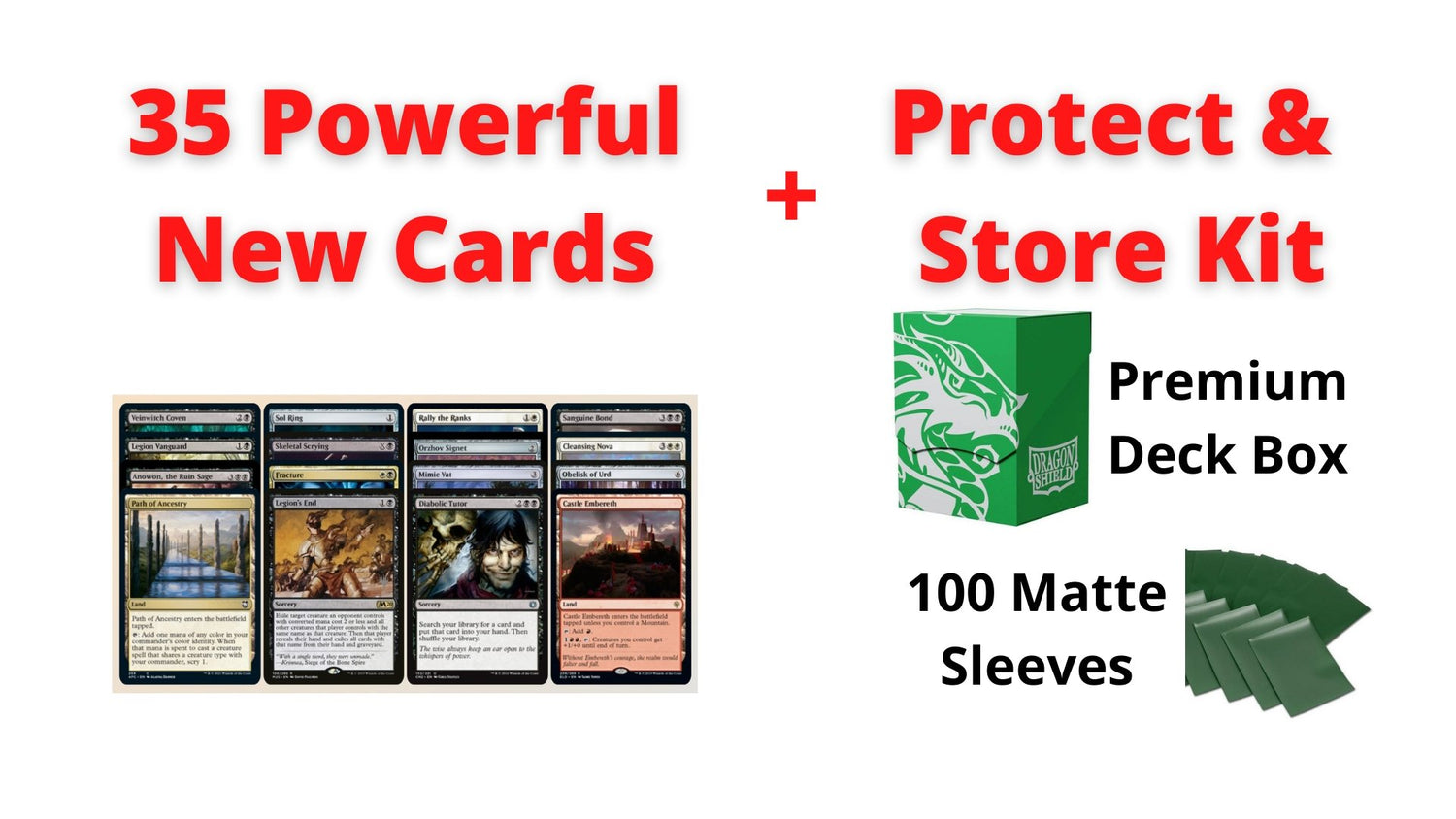 mardu card sleeves Vampire Upgrade Kit - 3 Color Mardu