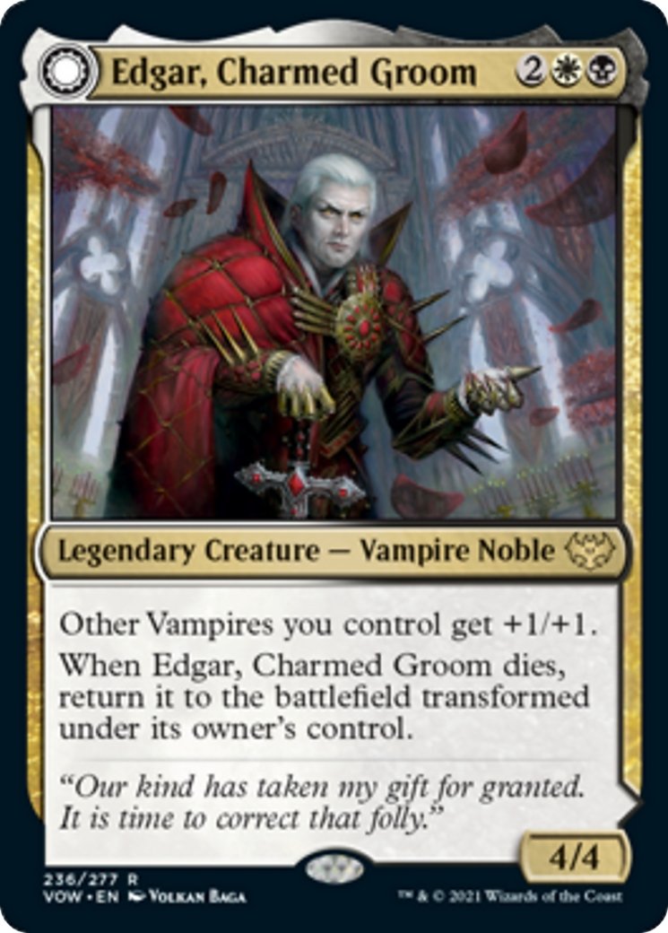 Vampires - Edgar, Charmed Groom - Commander Deck - Crusty Games