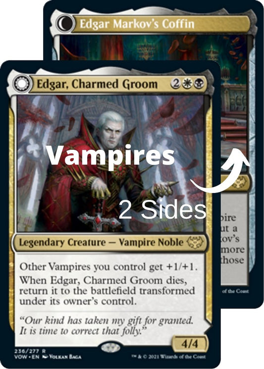 Vampires - Edgar, Charmed Groom - Commander Deck - Crusty Games
