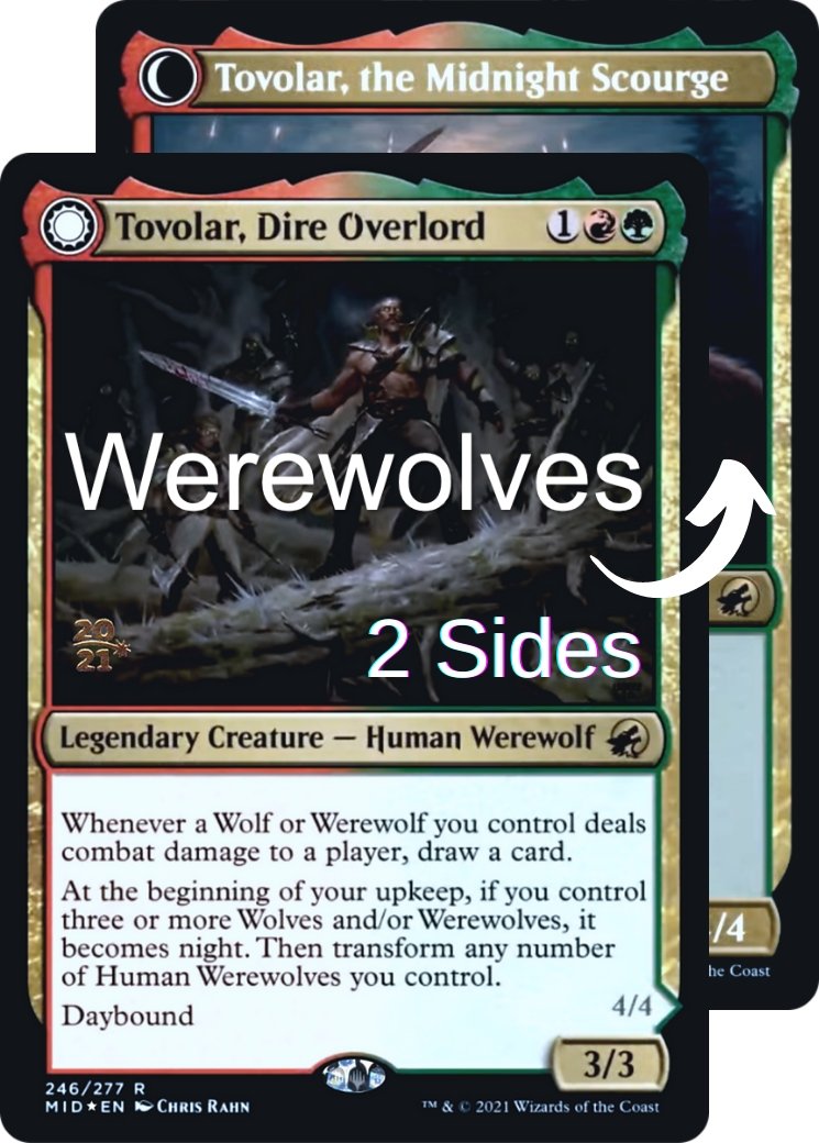 Werewolves - Tovolar, Dire Overlord - Commander Deck - Crusty Games