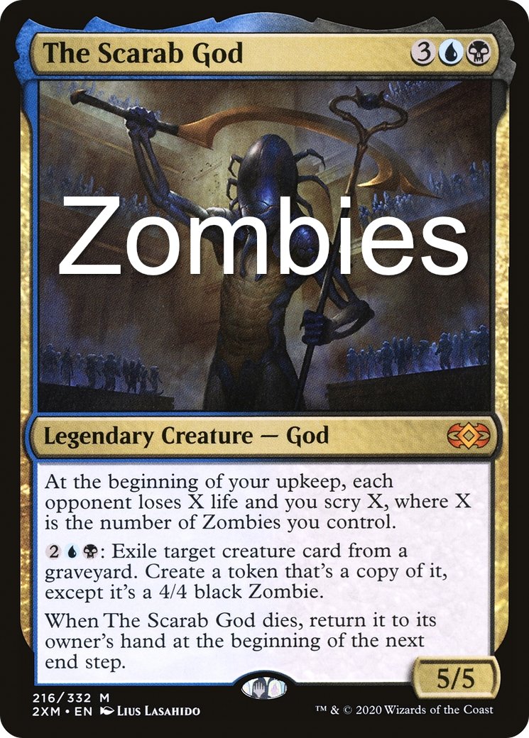 Zombies - The Scarab God - Commander Deck - Crusty Games